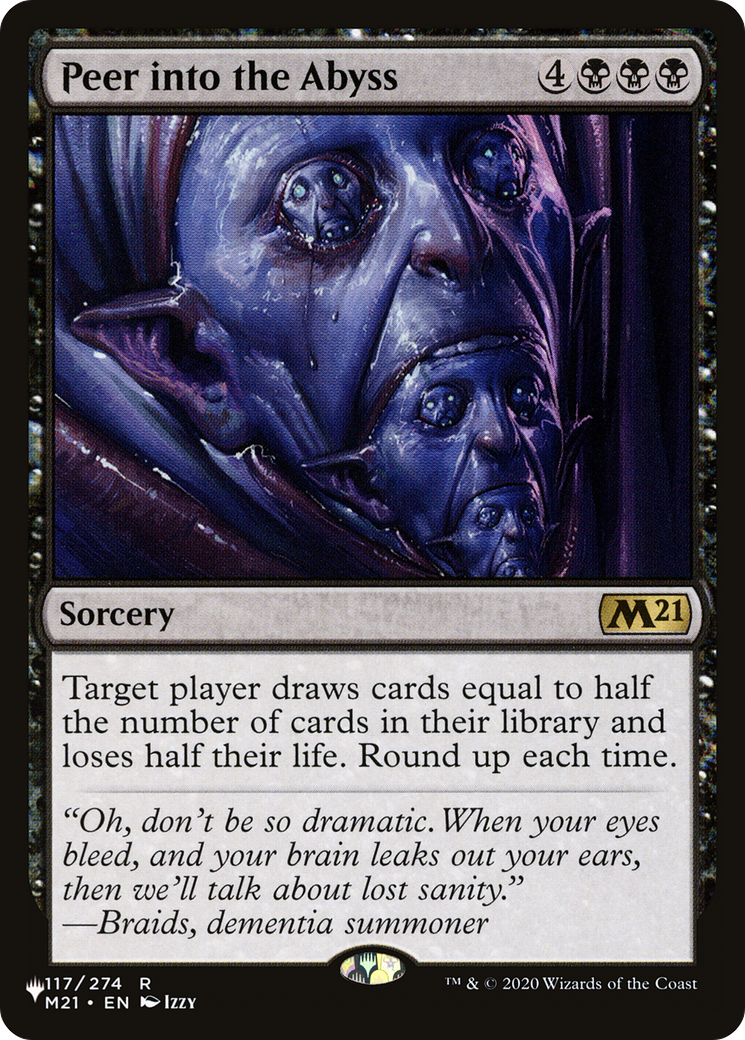Peer into the Abyss [The List] | Dumpster Cat Games