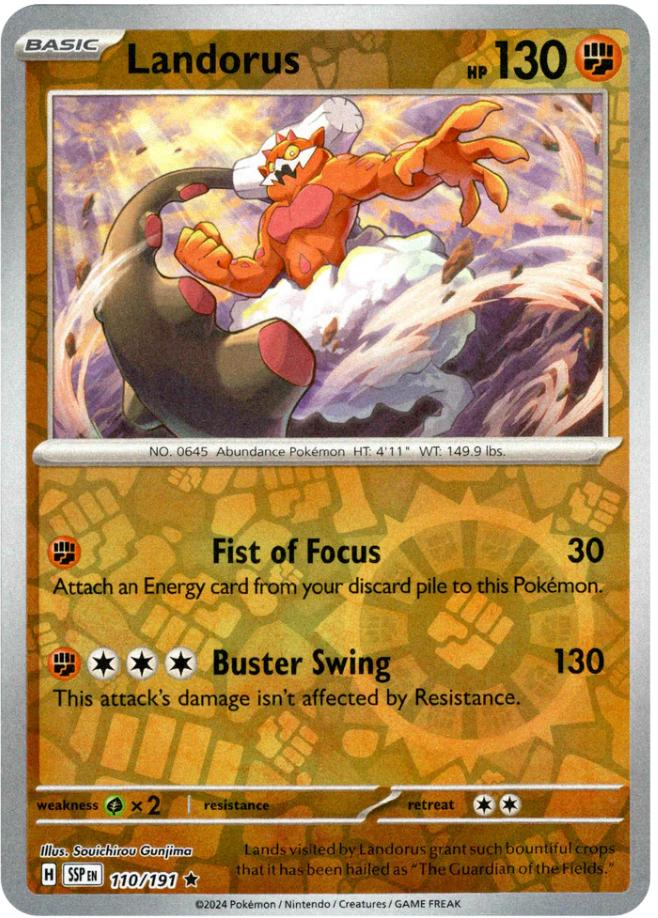 Landorus (110/191) [Scarlet & Violet: Surging Sparks] | Dumpster Cat Games