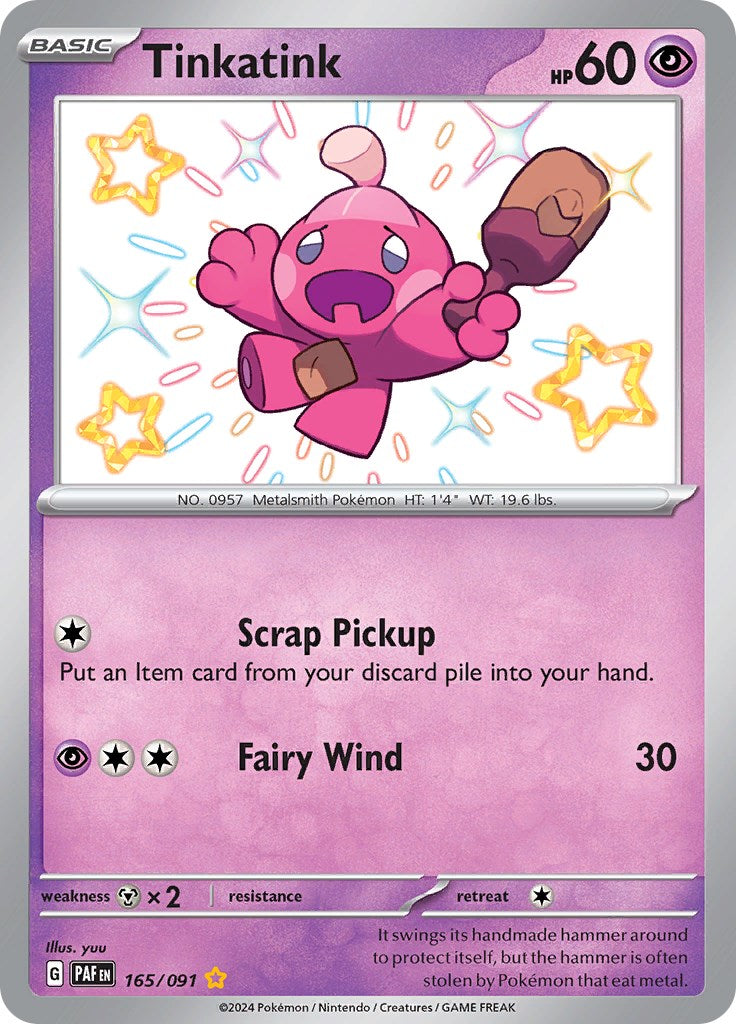 Tinkatink (165/091) [Scarlet & Violet: Paldean Fates] | Dumpster Cat Games