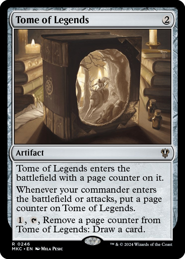 Tome of Legends [Murders at Karlov Manor Commander] | Dumpster Cat Games