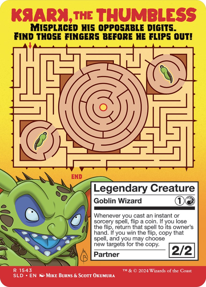 Krark, the Thumbless [Secret Lair Drop Series] | Dumpster Cat Games