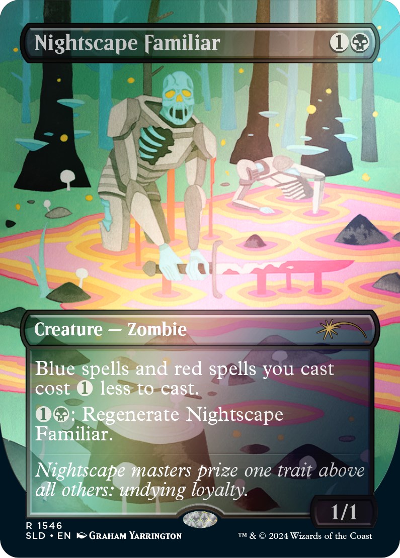 Nightscape Familiar (Rainbow Foil) [Secret Lair Drop Series] | Dumpster Cat Games