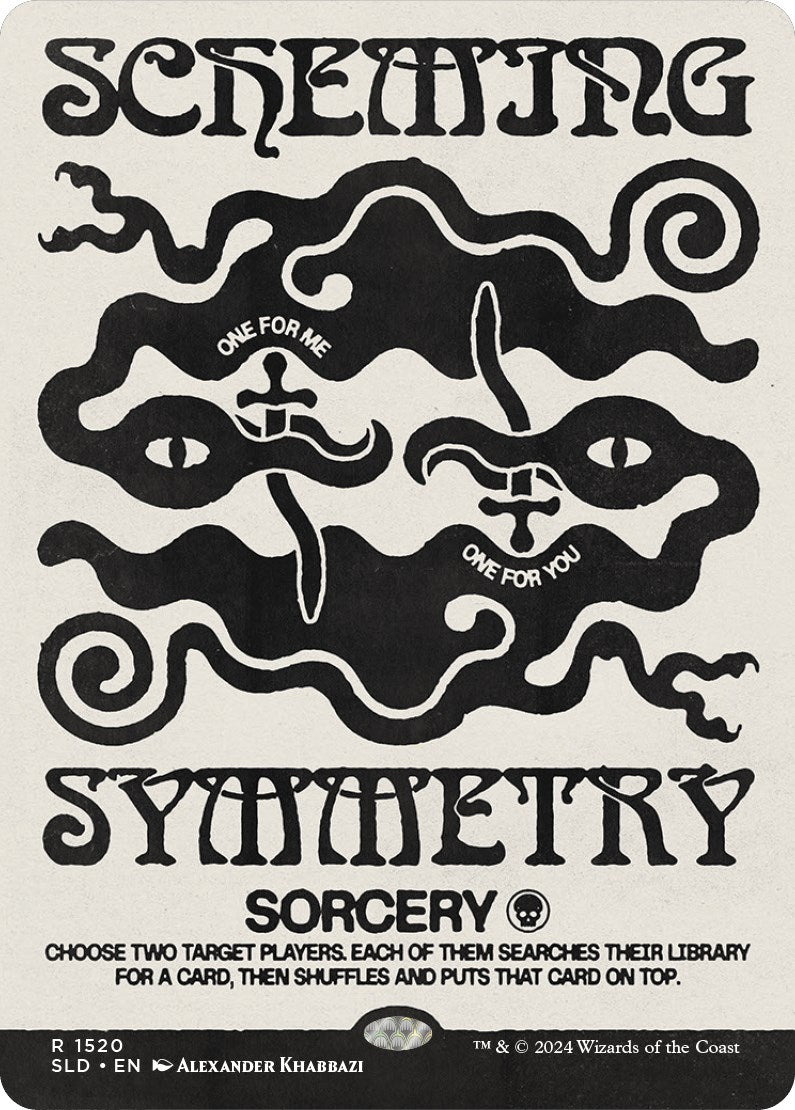 Scheming Symmetry [Secret Lair Drop Series] | Dumpster Cat Games