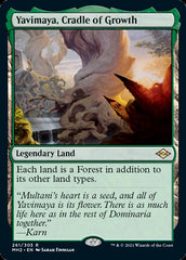 Yavimaya, Cradle of Growth [Modern Horizons 2] | Dumpster Cat Games