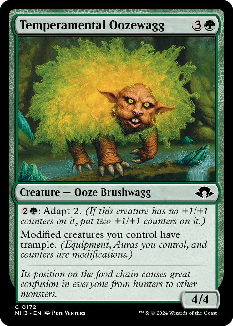 Temperamental Oozewagg [Modern Horizons 3] | Dumpster Cat Games