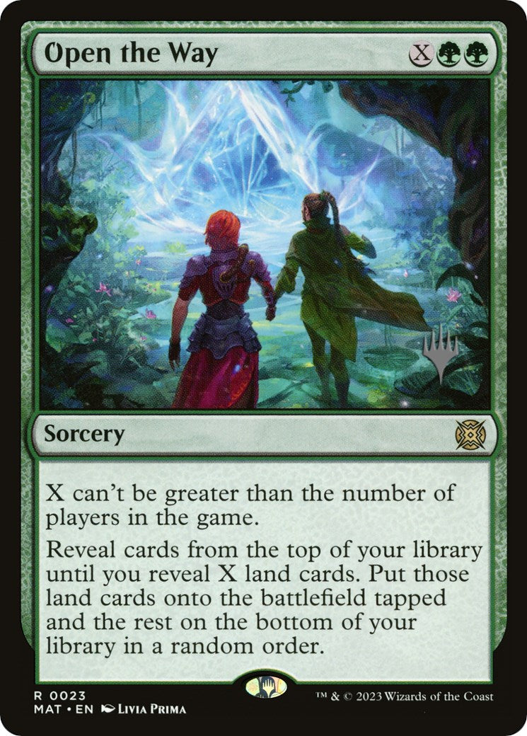 Open the Way (Promo Pack) [March of the Machine Promos] | Dumpster Cat Games