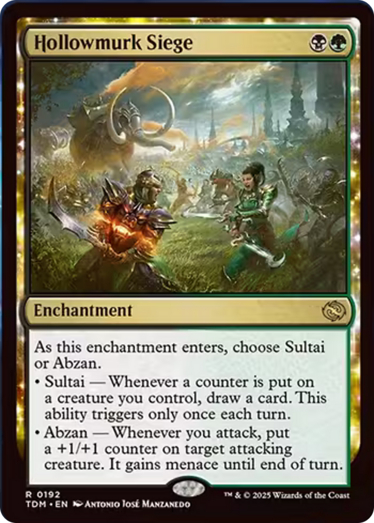 Hollowmurk Siege [Tarkir: Dragonstorm] | Dumpster Cat Games