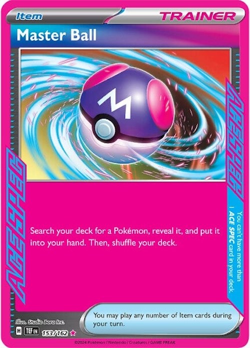 Master Ball (153/162) [Scarlet & Violet: Temporal Forces] | Dumpster Cat Games