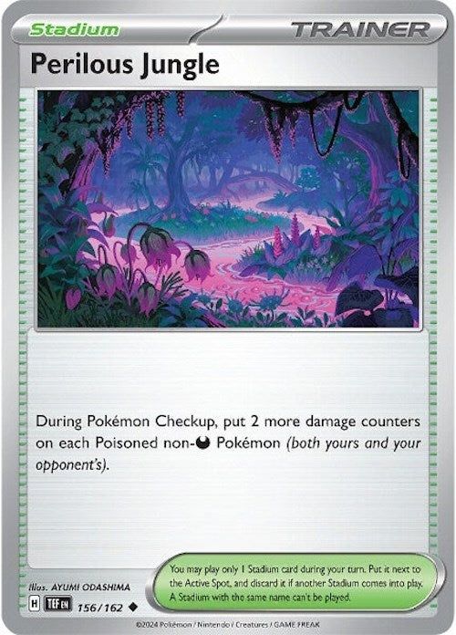 Perilous Jungle (156/162) [Scarlet & Violet: Temporal Forces] | Dumpster Cat Games