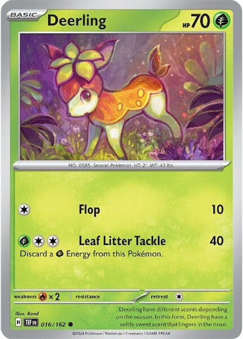 Deerling (016/162) [Scarlet & Violet: Temporal Forces] | Dumpster Cat Games