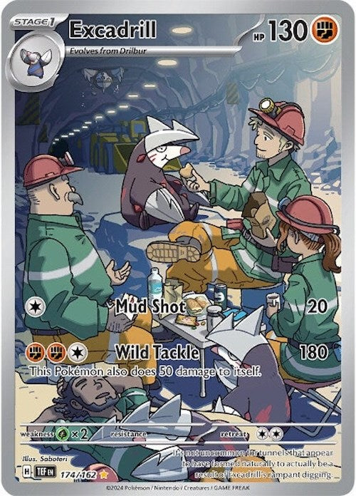 Excadrill (174/162) [Scarlet & Violet: Temporal Forces] | Dumpster Cat Games