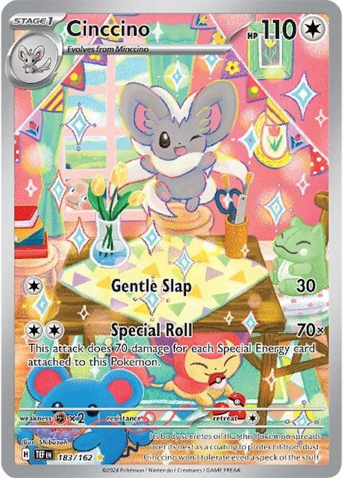 Cinccino (183/162) [Scarlet & Violet: Temporal Forces] | Dumpster Cat Games