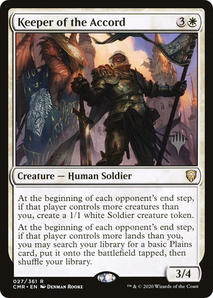 Keeper of the Accord (Promo Pack) [Murders at Karlov Manor Promos] | Dumpster Cat Games