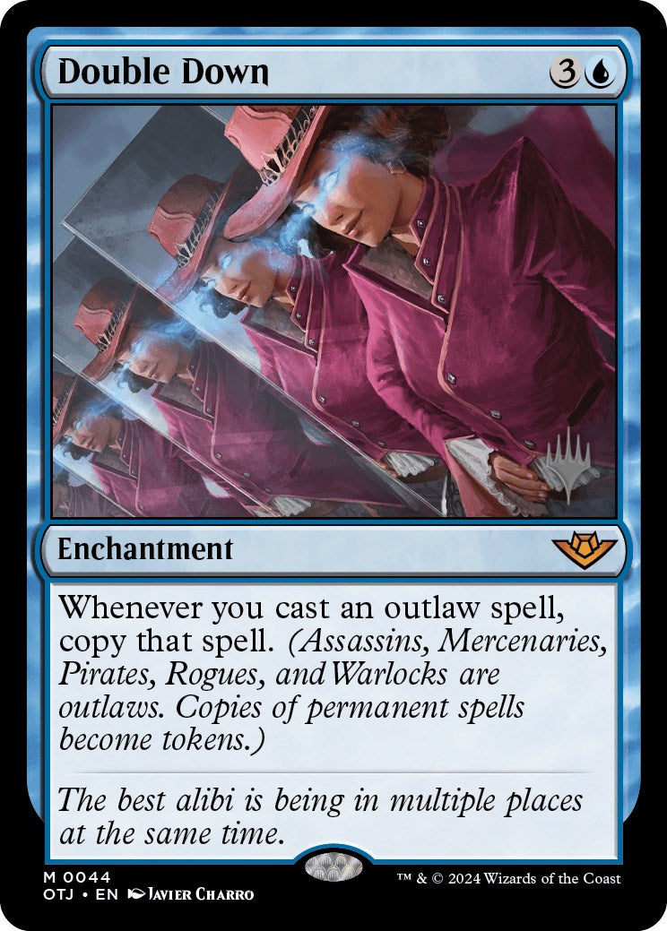 Double Down (Promo Pack) [Outlaws of Thunder Junction Promos] | Dumpster Cat Games