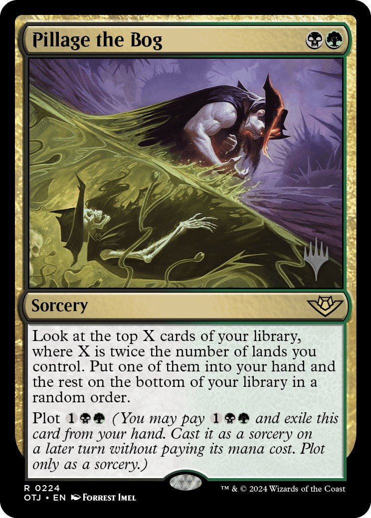 Pillage the Bog (Promo Pack) [Outlaws of Thunder Junction Promos] | Dumpster Cat Games
