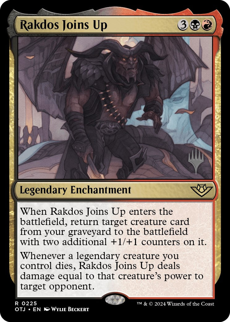 Rakdos Joins Up (Promo Pack) [Outlaws of Thunder Junction Promos] | Dumpster Cat Games