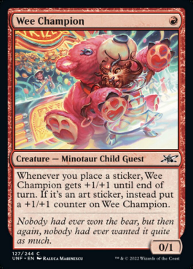 Wee Champion [Unfinity] | Dumpster Cat Games