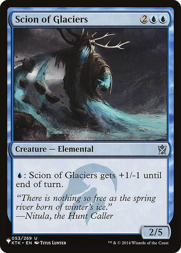 Scion of Glaciers [The List] | Dumpster Cat Games