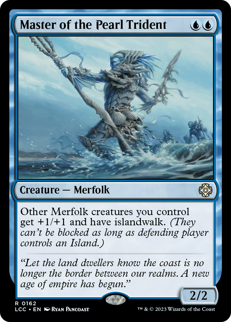 Master of the Pearl Trident [The Lost Caverns of Ixalan Commander] | Dumpster Cat Games