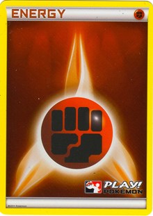Fighting Energy (2011 Play Pokemon Promo) [League & Championship Cards] | Dumpster Cat Games