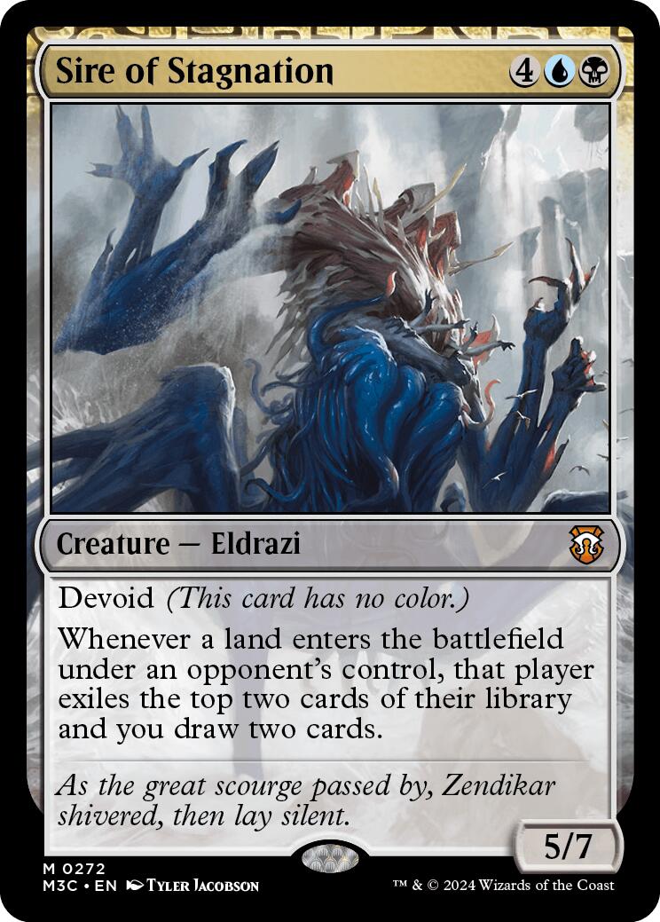 Sire of Stagnation [Modern Horizons 3 Commander] | Dumpster Cat Games