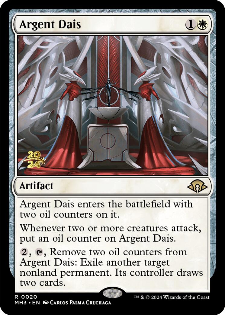 Argent Dais [Modern Horizons 3 Prerelease Promos] | Dumpster Cat Games
