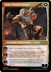 Ajani, Nacatl Pariah [Modern Horizons 3 Prerelease Promos] | Dumpster Cat Games