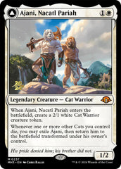 Ajani, Nacatl Pariah [Modern Horizons 3 Prerelease Promos] | Dumpster Cat Games
