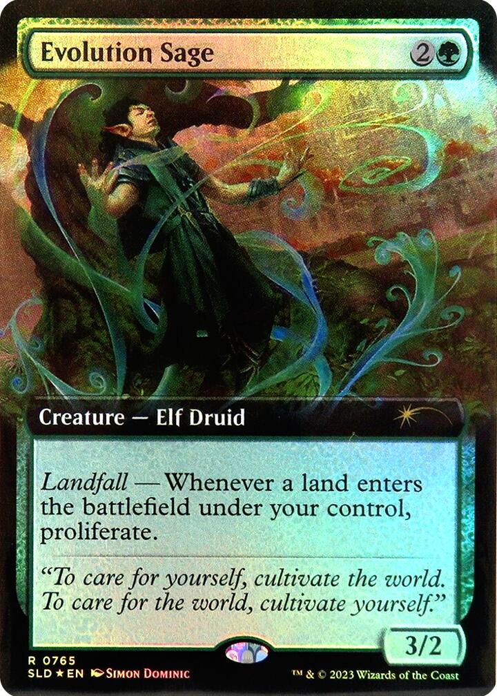 Evolution Sage (Extended Art) [Secret Lair Drop Series] | Dumpster Cat Games