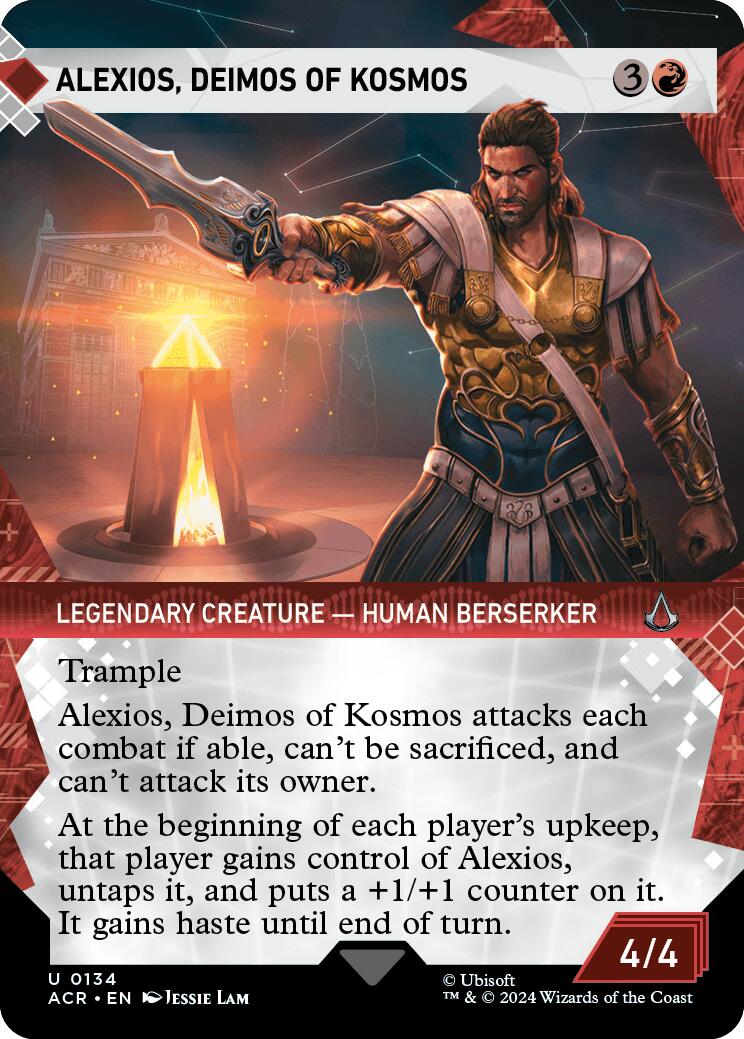 Alexios, Deimos of Kosmos (Showcase) [Assassin's Creed] | Dumpster Cat Games