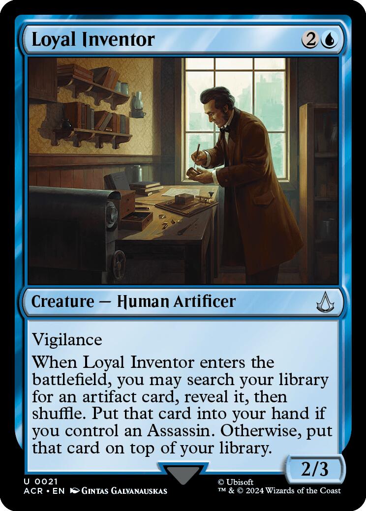 Loyal Inventor [Assassin's Creed] | Dumpster Cat Games