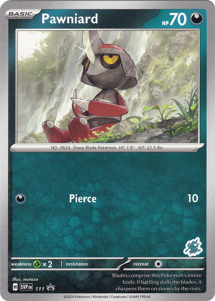 Pawniard (111) (Darkrai Deck) [Battle Academy 2024] | Dumpster Cat Games