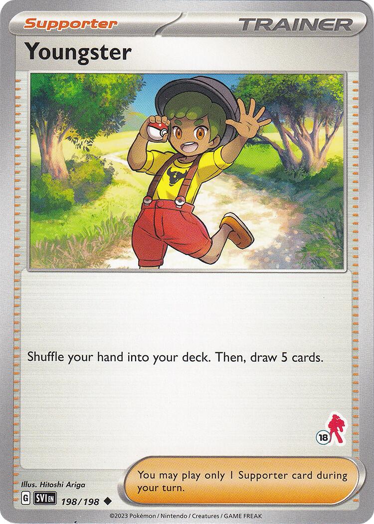Youngster (198/198) (Armarouge Stamp #18) [Battle Academy 2024] | Dumpster Cat Games