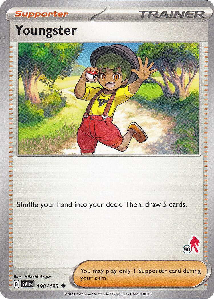 Youngster (198/198) (Armarouge Stamp #50) [Battle Academy 2024] | Dumpster Cat Games