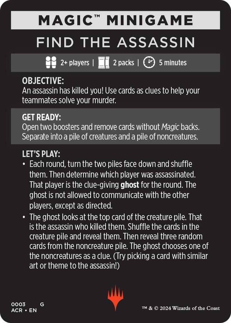 Find The Assassin (Magic Minigame) [Assassin's Creed Minigame] | Dumpster Cat Games