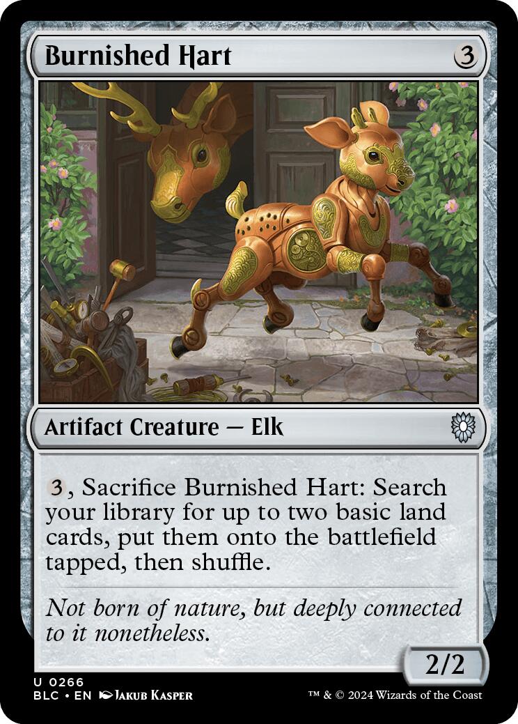 Burnished Hart [Bloomburrow Commander] | Dumpster Cat Games