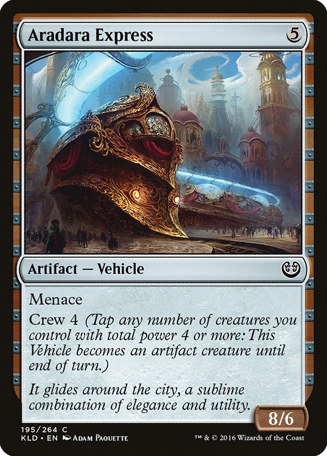 Aradara Express [Kaladesh] | Dumpster Cat Games