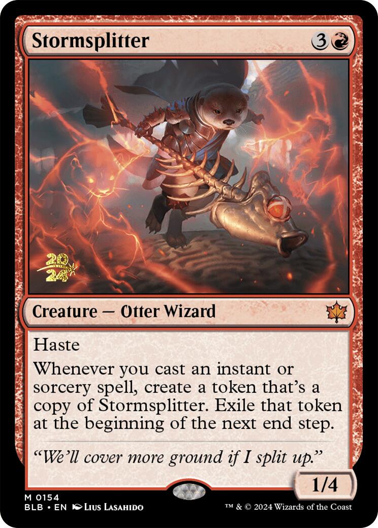 Stormsplitter [Bloomburrow Prerelease Promos] | Dumpster Cat Games