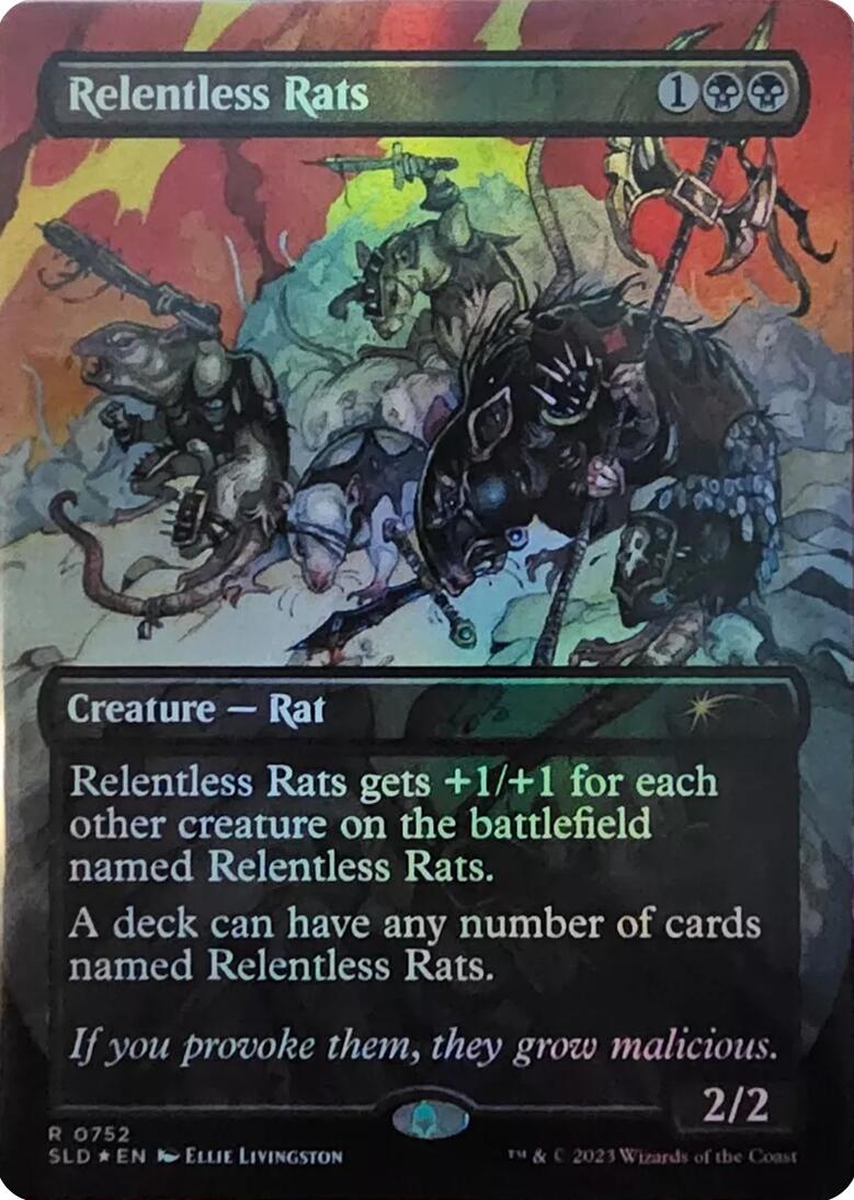 Relentless Rats (752) [Secret Lair Drop Series] | Dumpster Cat Games