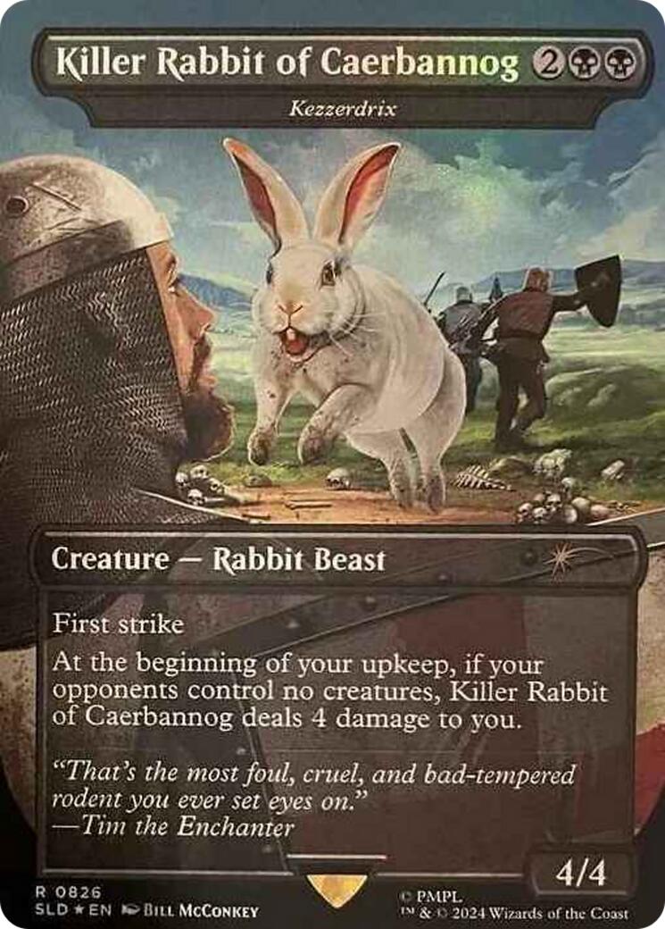Killer Rabbit of Caerbannog - Kezzerdrix [Secret Lair Drop Series] | Dumpster Cat Games
