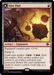 Dire Flail [The Lost Caverns of Ixalan] | Dumpster Cat Games