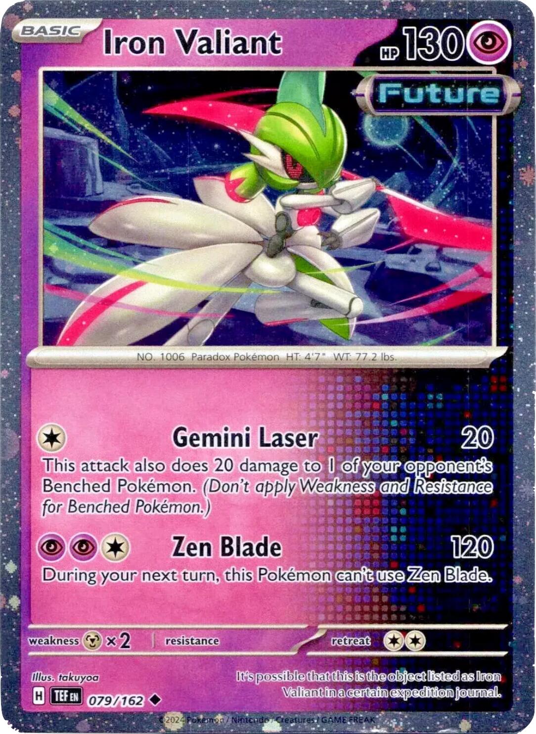Iron Valiant (079/162) (Cosmos Holo) [Miscellaneous Cards] | Dumpster Cat Games