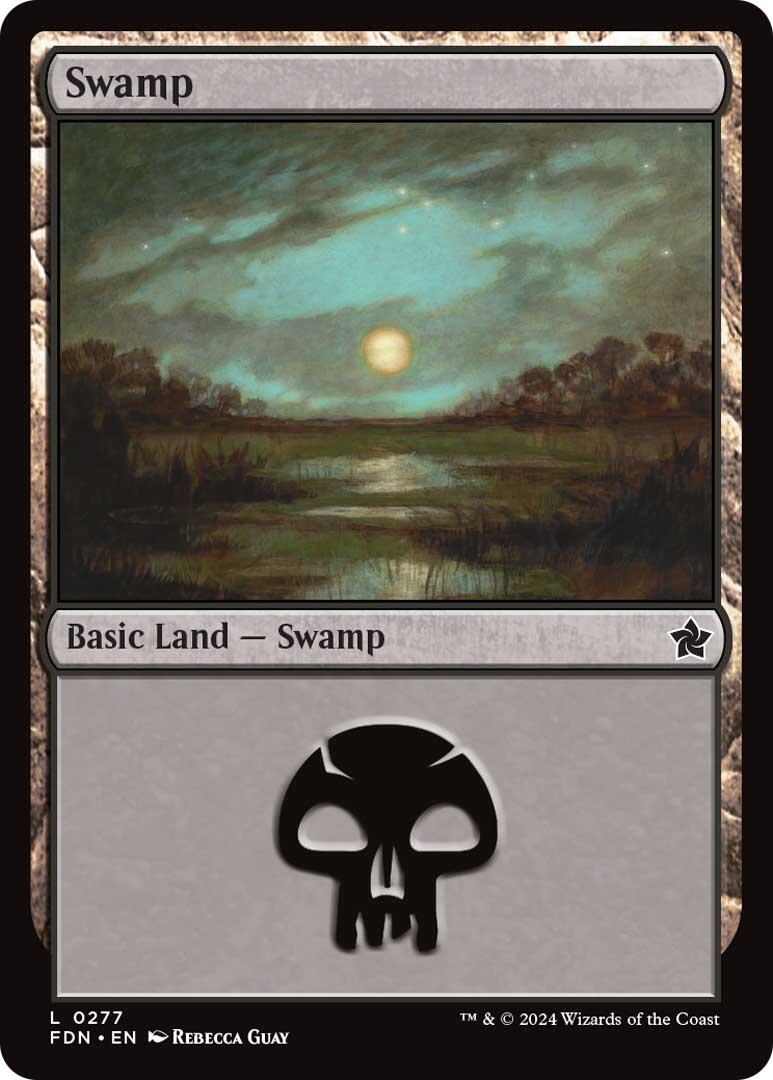 Swamp (0277) [Foundations] | Dumpster Cat Games