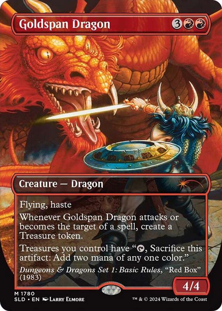 Goldspan Dragon [Secret Lair Drop Series] | Dumpster Cat Games