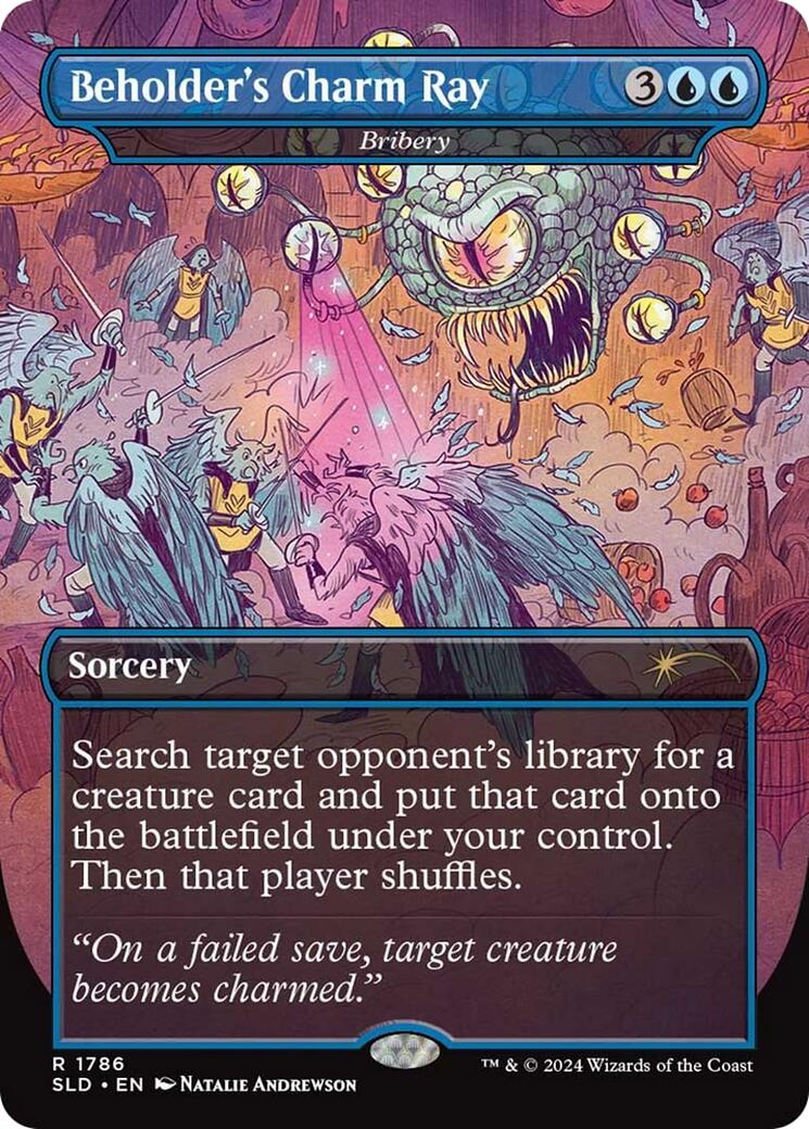 Beholder's Charm Ray - Bribery [Secret Lair Drop Series] | Dumpster Cat Games