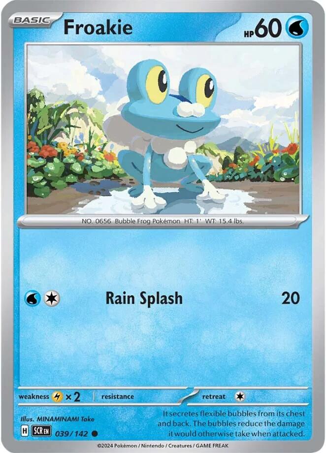 Froakie (039/142) [Scarlet & Violet: Stellar Crown] | Dumpster Cat Games