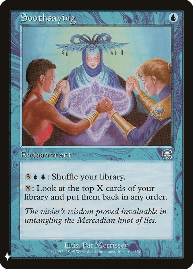 Soothsaying [Mystery Booster] | Dumpster Cat Games