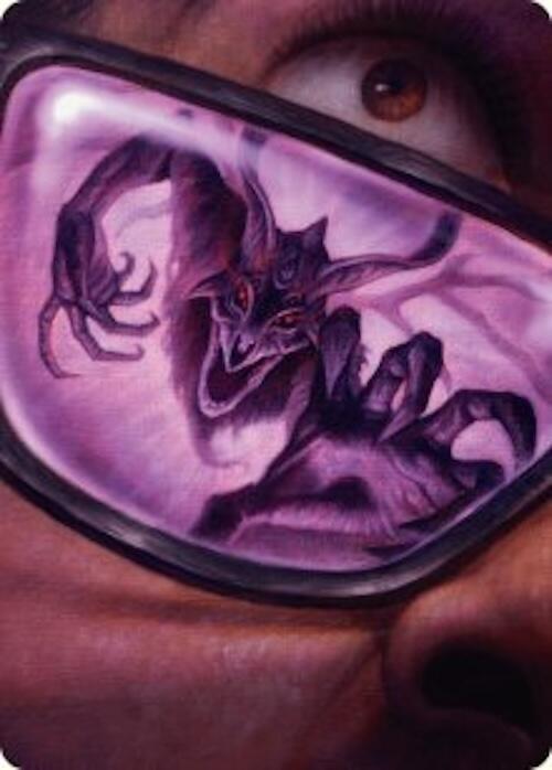 Doomsday Excruciator Art Card [Duskmourn: House of Horror Art Series] | Dumpster Cat Games