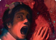 Murder Art Card [Duskmourn: House of Horror Art Series] | Dumpster Cat Games