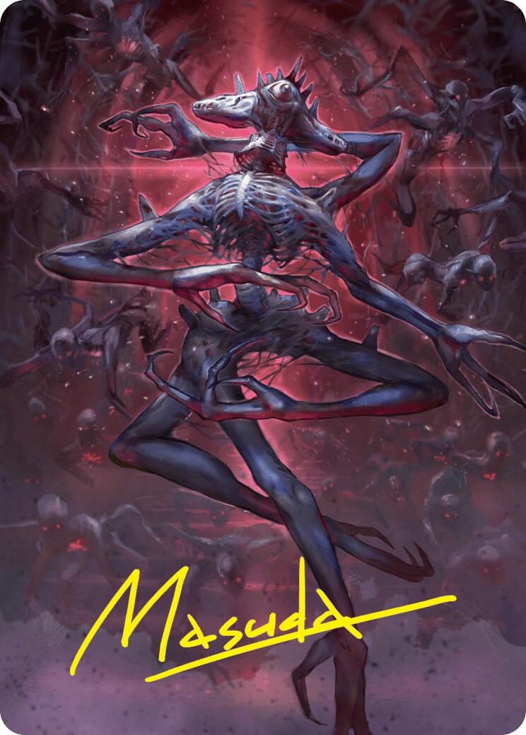 Overlord of the Balemurk Art Card (Gold-Stamped Signature) [Duskmourn: House of Horror Art Series] | Dumpster Cat Games